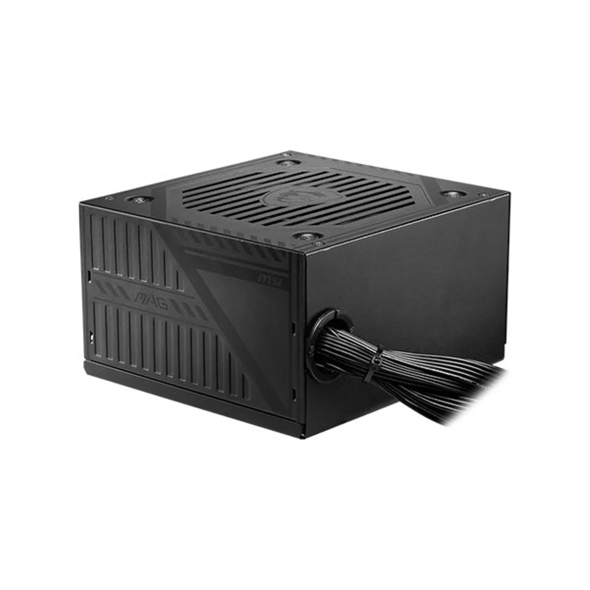 MSI MAG A600DN 600 Watts 80 Plus Standard Power Supply (120mm Fan, Active PFC, Hydro Bearing) - 306-7ZP6B18-809