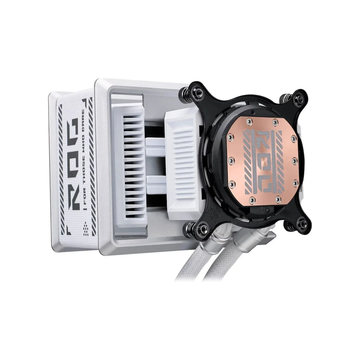 ASUS ROG RYUO IV SLC 360 ARGB AIO CPU Liquid Cooler - White - 90RC0152-B0EAY0 view 4