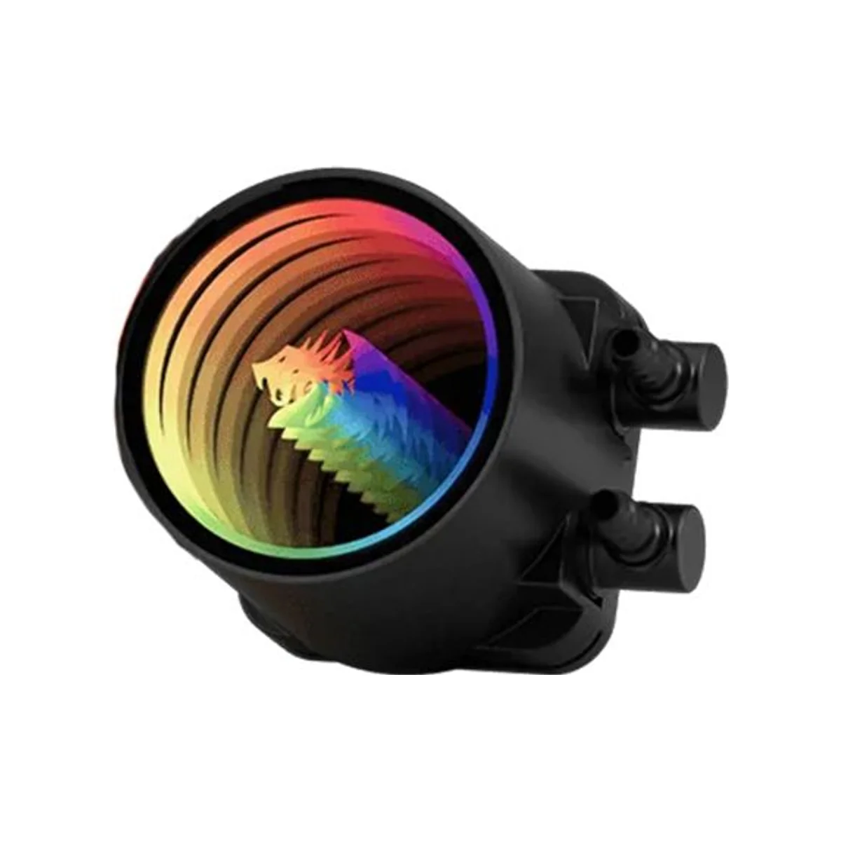 REDRAGON CCW-3013 ARGB AIO 360 CPU Liquid Cooler - Black (360mm Radiator, 2000 RPM Fans, ARGB Infinity Mirror) - CCW-3013 view 3