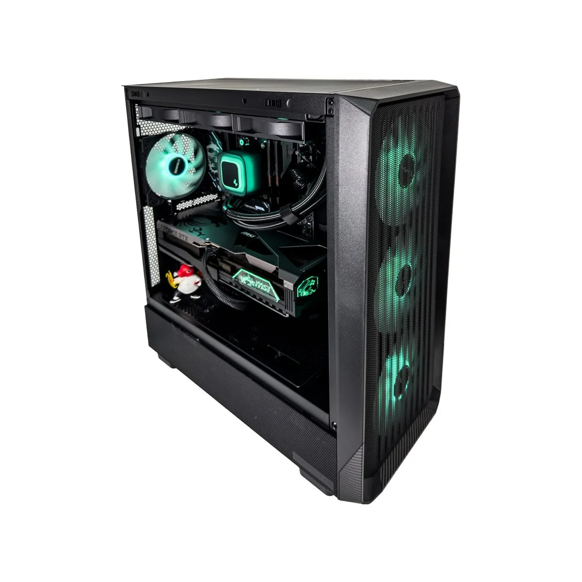 Fury Workstation Gaming PC (Ryzen 7 9850X3D, 32GB DDR5, RTX 5070 12GB) - Fury_Workstation view 3