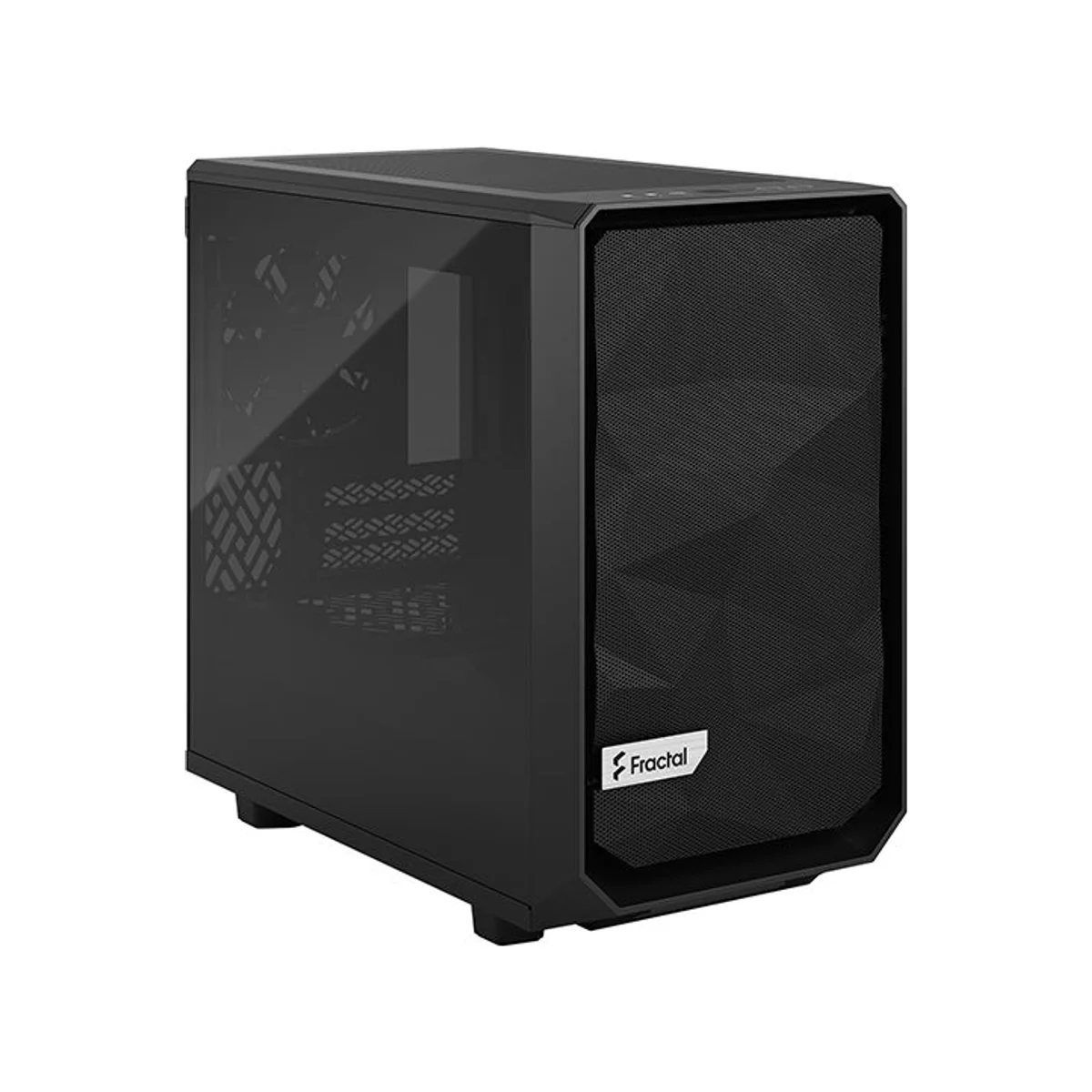 Fractal Meshify 2 Nano Black TG Dark Tint Mini-ITX Computer Case (Black, Tempered Glass, High Airflow) - FD-C-MES2N-01 view 13