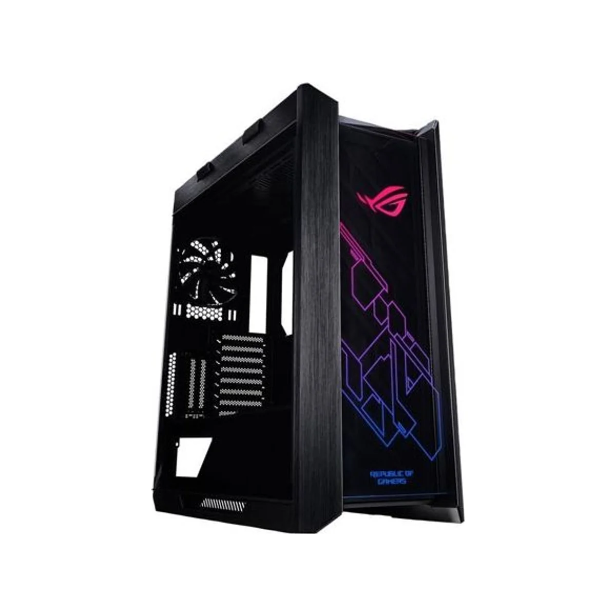 ASUS ROG Strix Helios GX601 Tempered-Glass Mid-Tower ATX Gaming Case - Black RGB Aura Sync – 90DC0020-B39000