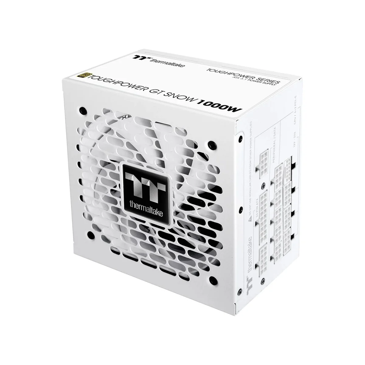 Thermaltake Toughpower GT 1000W 80 PLUS Gold ATX 3.1 Power Supply - White - PS-TPT-1000FNFAGK-W view 2