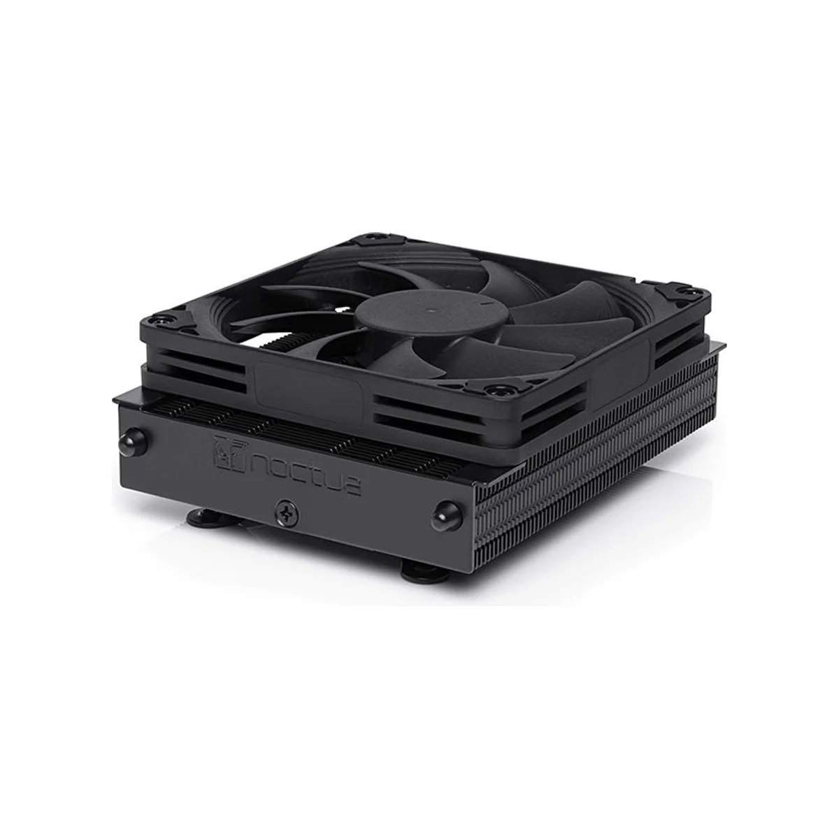 Noctua Low-Profile AM5 chromax LGA1718 CPU Cooler - Black (37mm Height, 92mm Fan, SecuFirm2 Mount) - NH-L9a-AM5-CHROMAX