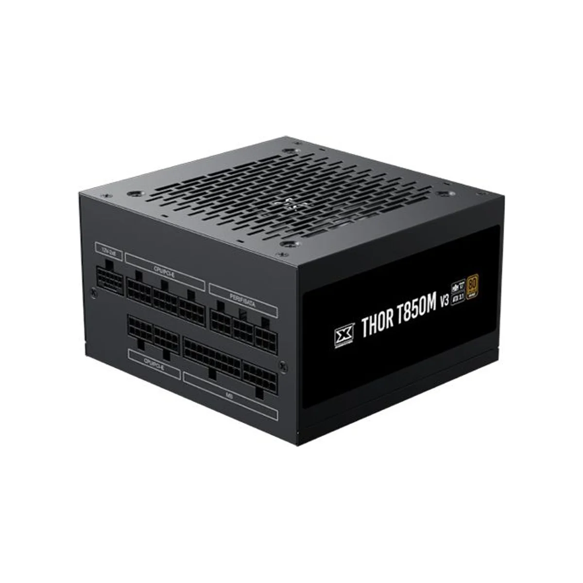 SilverStone SX750 Fully Modular 750W SFX-L Power Supply (80+ Gold, Low-Noise, Black) | SST-SX750-G