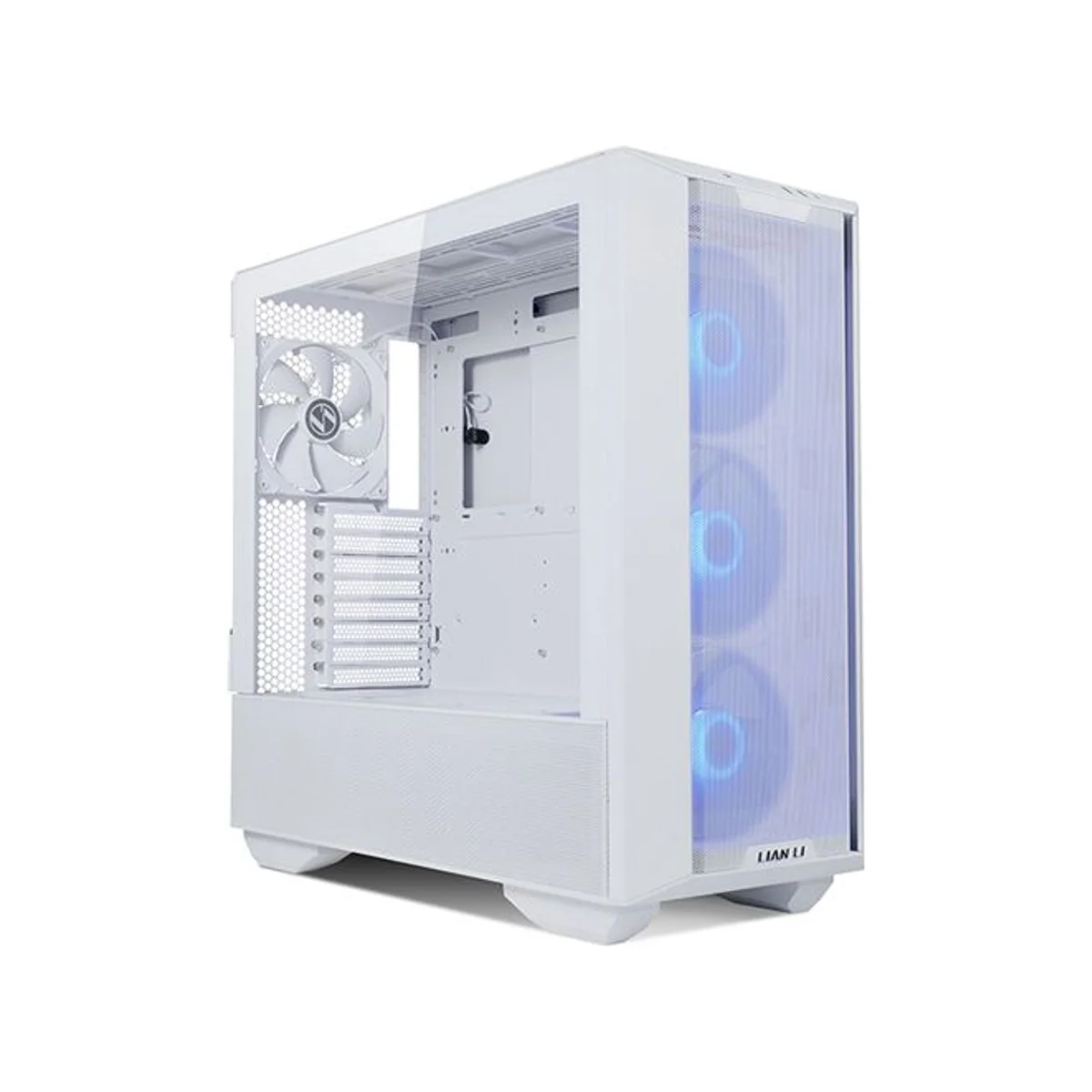 LIAN LI Lancool III RGB Dual-Chamber Tempered-Glass Mid-Tower E-ATX Gaming Case - White 4x140mm PWM Fans – G99.LAN3RW.00