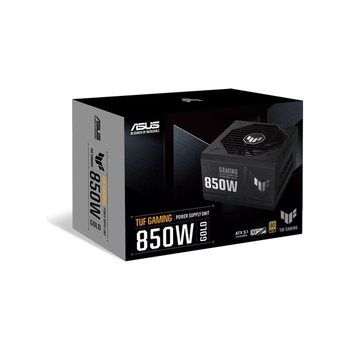 Thermaltake Toughpower GF1 Fully Modular 750W ATX 3.0 Power Supply (80+ Gold, PCIe 5.0, Low-Noise, Black) | PS-TPD-0750FNFAGx-1 view 7