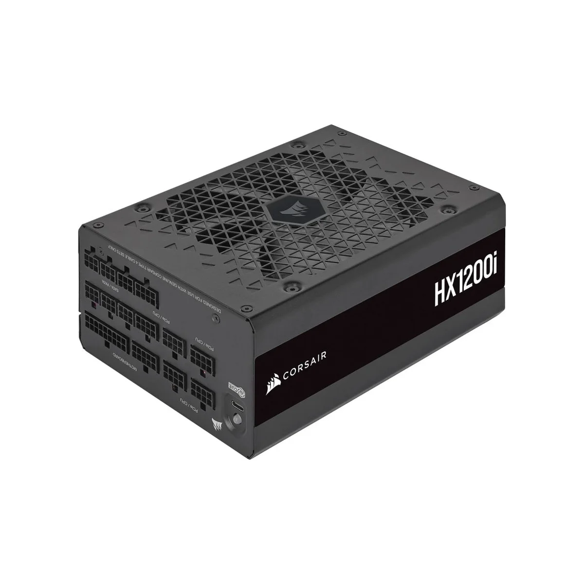 CORSAIR HXi Series 1200W 80+ Platinum Fully Modular ATX 3.1 Power Supply (140mm FDB, 105°C Japanese Caps) - CP-9020281-UK