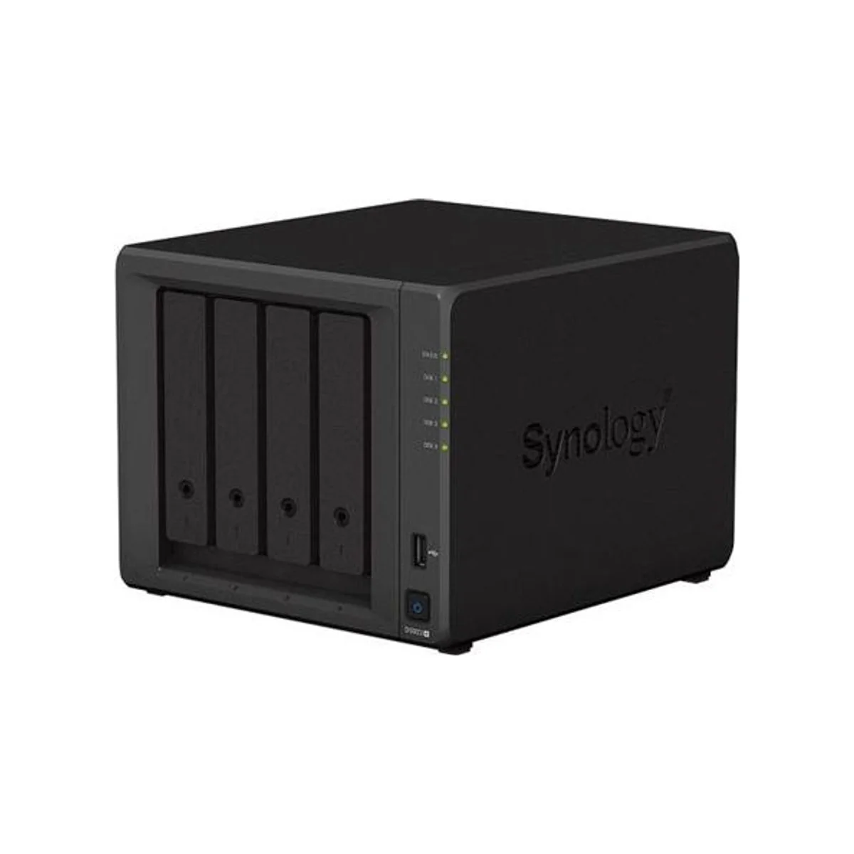 SYNOLOGY DS923+ NAS BOX | DS923+ (AMD Ryzen R1600, 4GB ECC DDR4, 4-Bay) - DS923 PLUS view 3