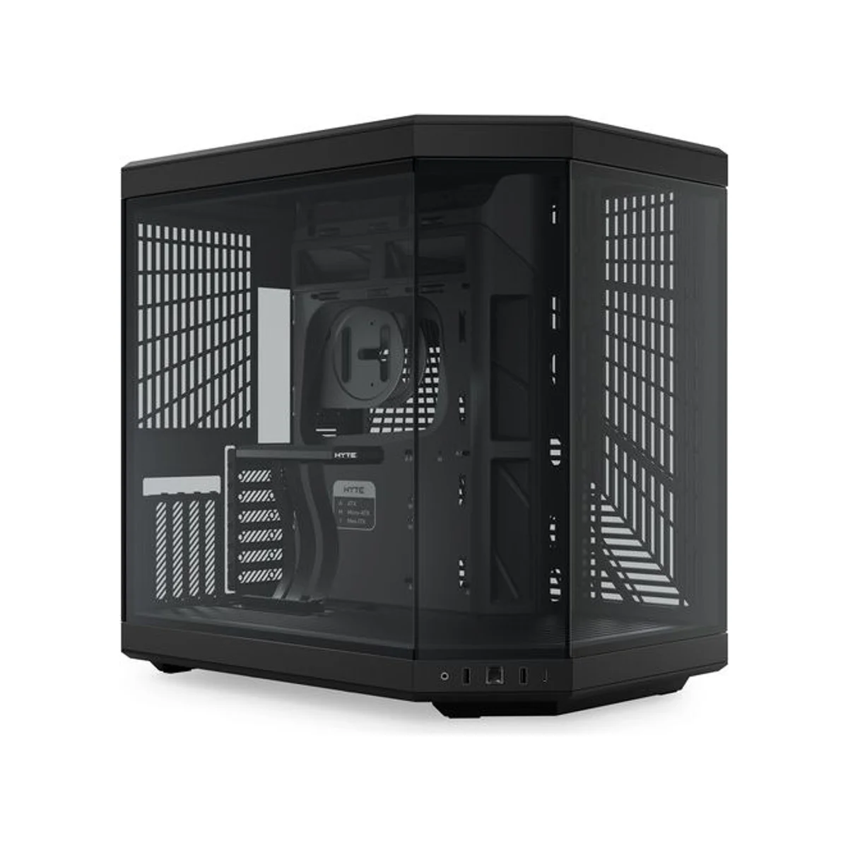 HYTE Y70 Dual-Chamber Mid-Tower E-ATX Gaming Case - Black (PCIe 4.0 Riser) – CS-HYTE-Y70-B