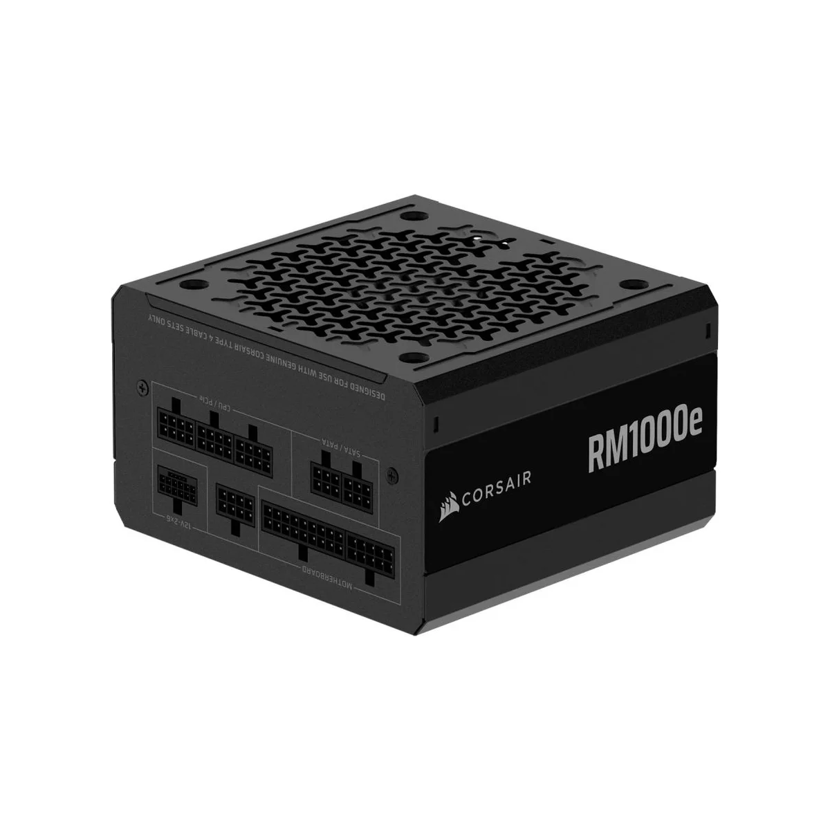 Corsair RMe Series RM1000e V3 Fully Modular ATX Power Supply - Black (1000W, Cybenetics Gold, ATX 3.1) - CP-9020297-UK