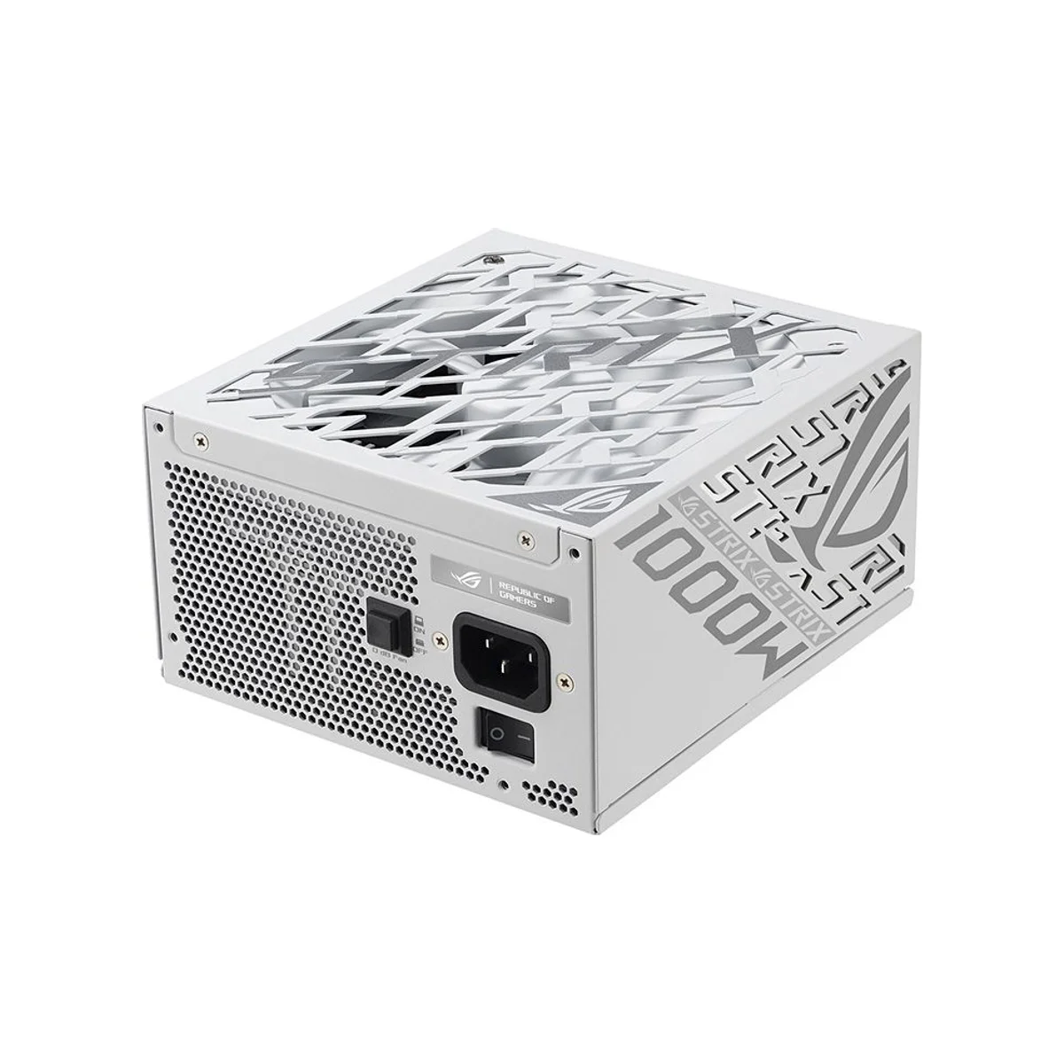 ASUS ROG Strix 1000W 80 PLUS Platinum ATX 3.1 Power Supply - White - 90YE00W4-B0NA00 view 3