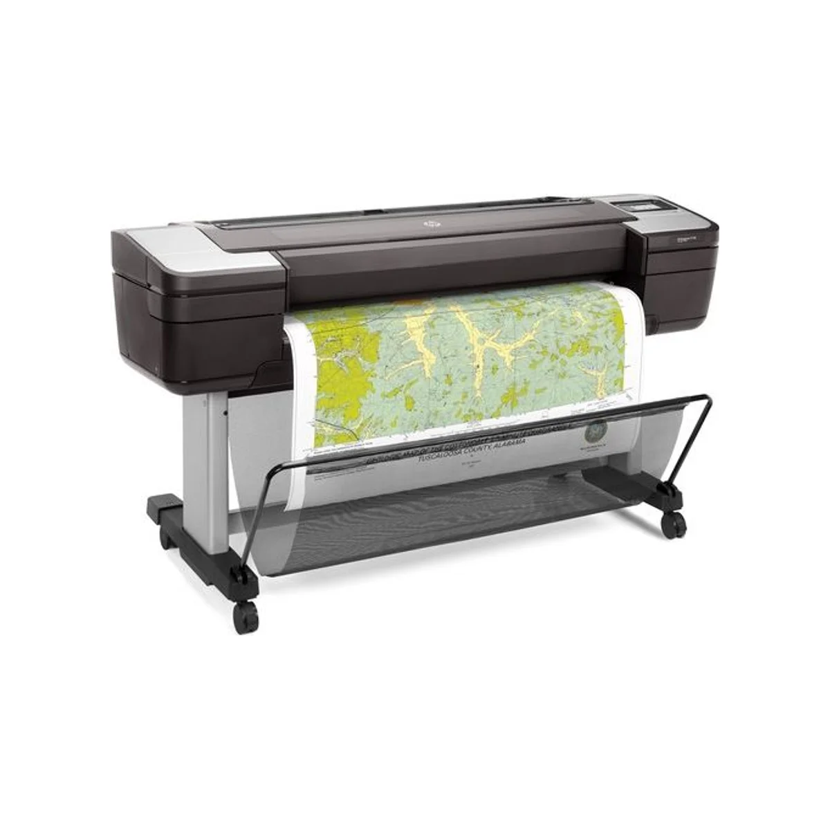 HP 44-inch DesignJet T1700 Color Ink-Jet Large Format Printer (1118mm, 2400x1200 dpi, 6 Cartridges) - W6B55A view 3