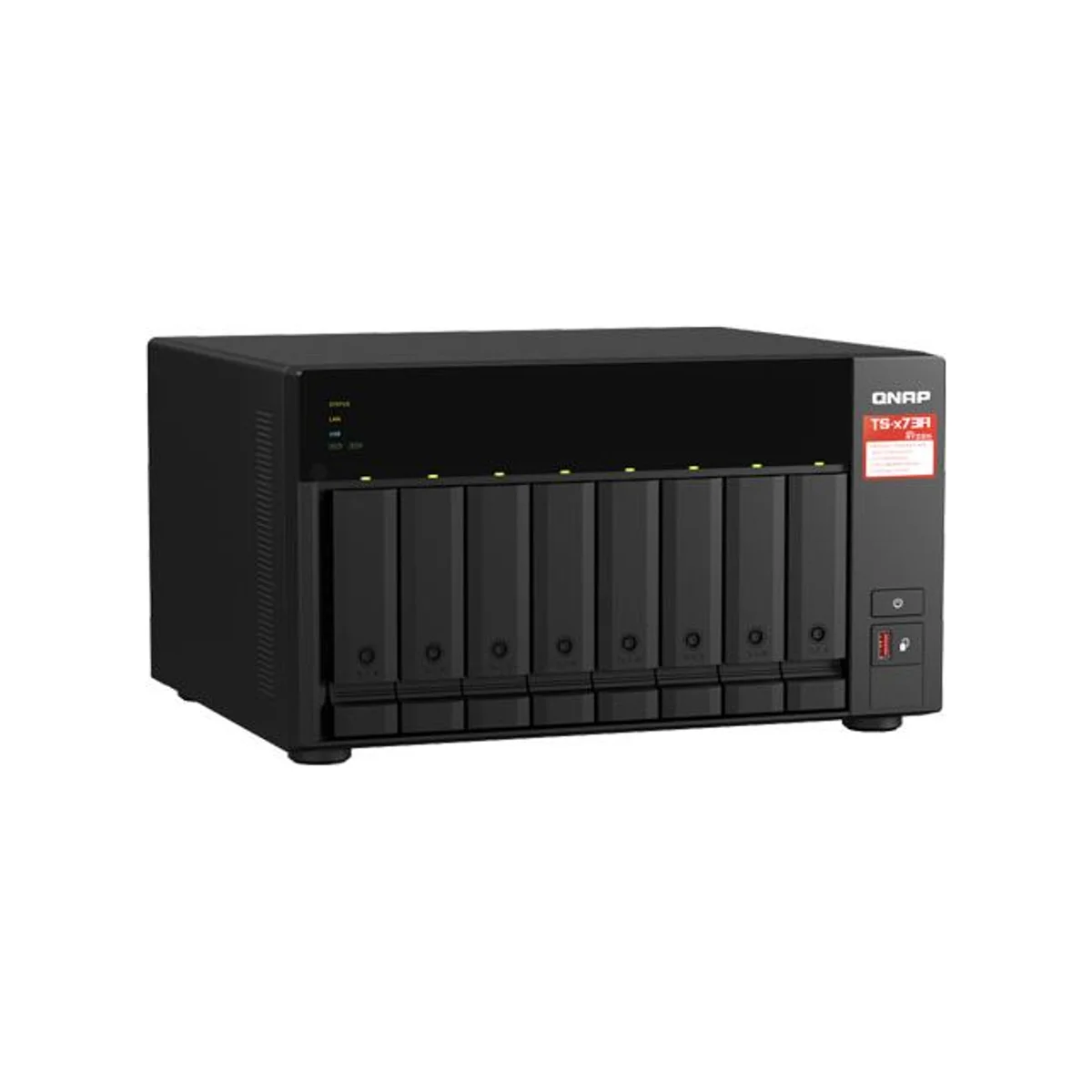 QNAP TS-873A-8G NAS BOX (AMD Ryzen Quad-Core, 2.5GbE, PCIe Expansion) view 5