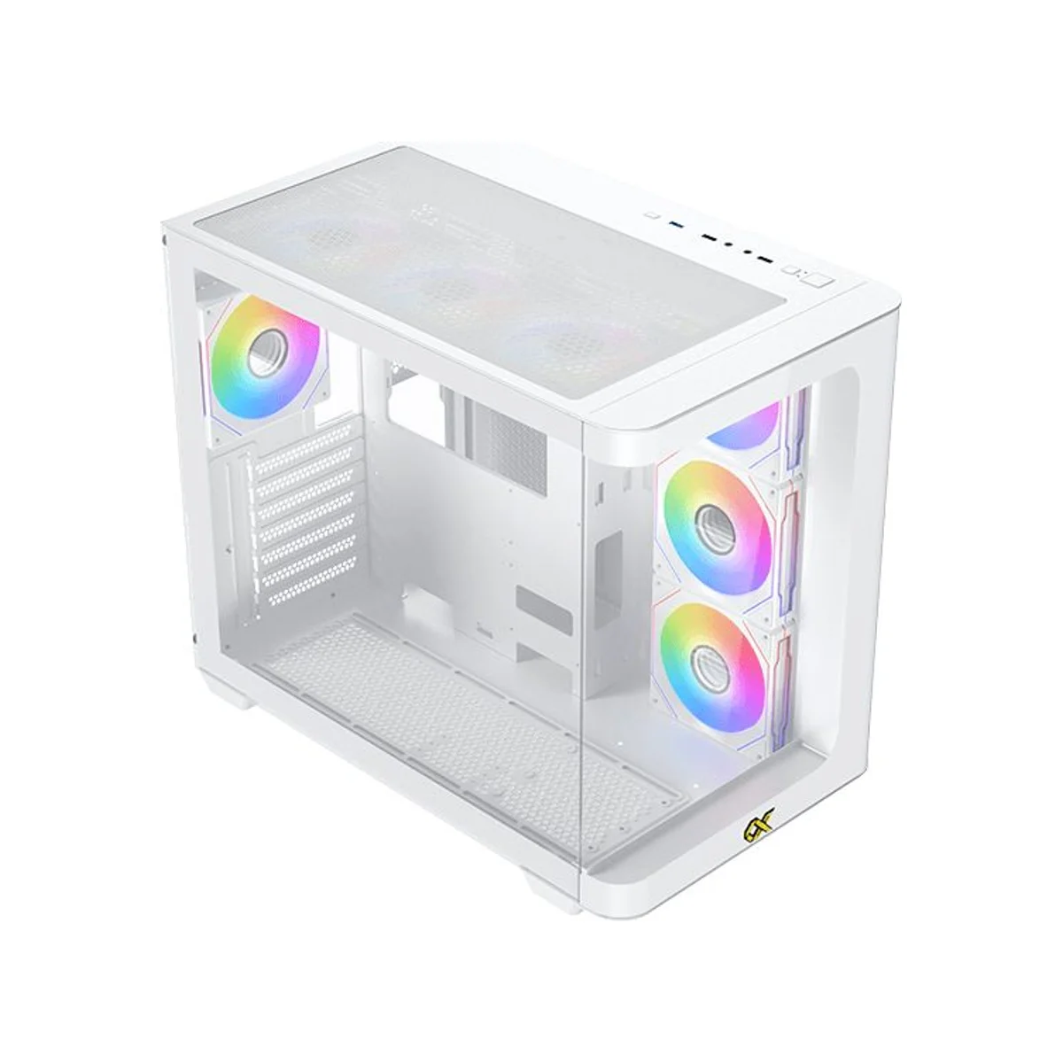 Xigmatek Pano Arctic E-ATX Gaming Case - White - EN44267 view 3