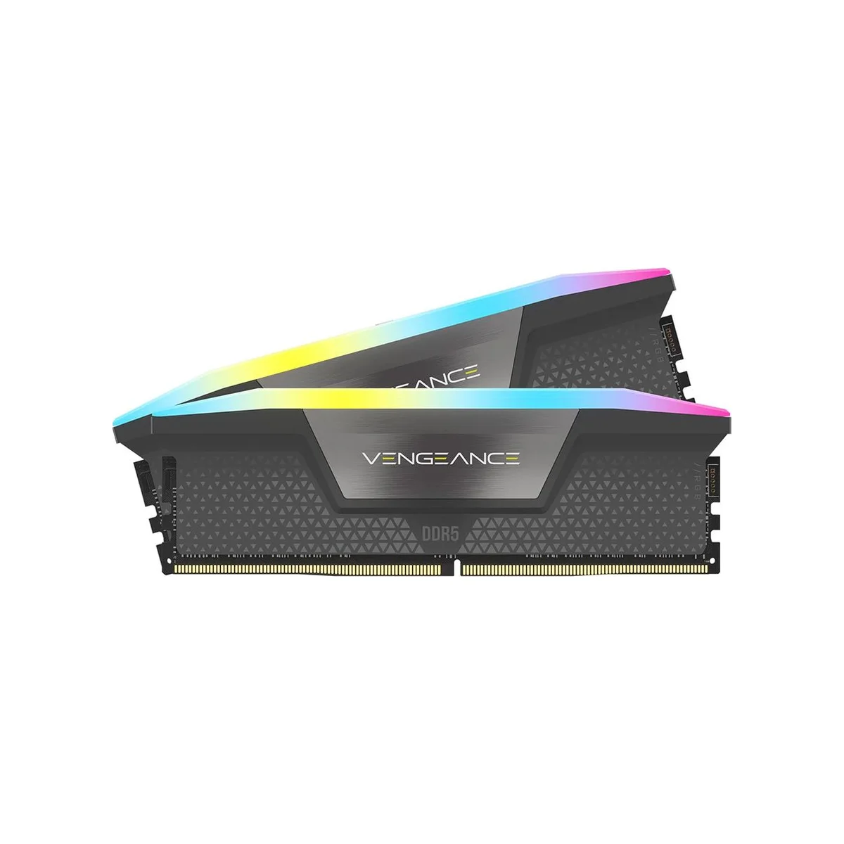 Corsair Vengeance RGB 32 GB (2X16) DDR5 6400MHz RAM Memory (CL36, Black) – CMH32GX5M2B6400Z36