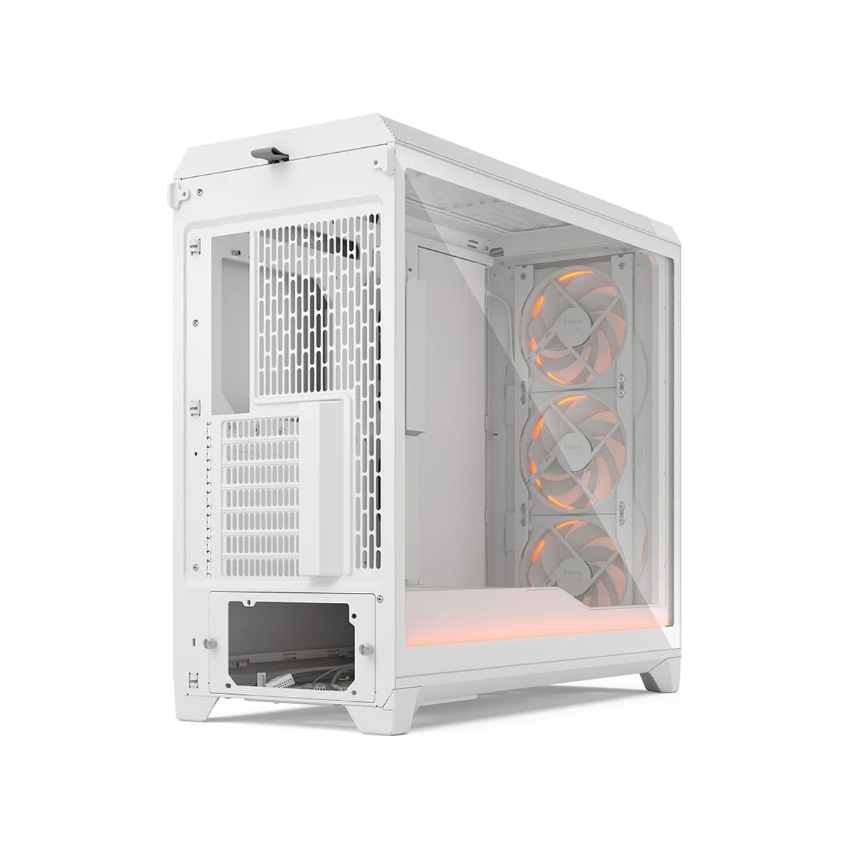 Fractal Meshify 3 XL Full-Tower E-ATX Gaming Case - White ARGB Lighting – FD-C-MES3X-05 view 8