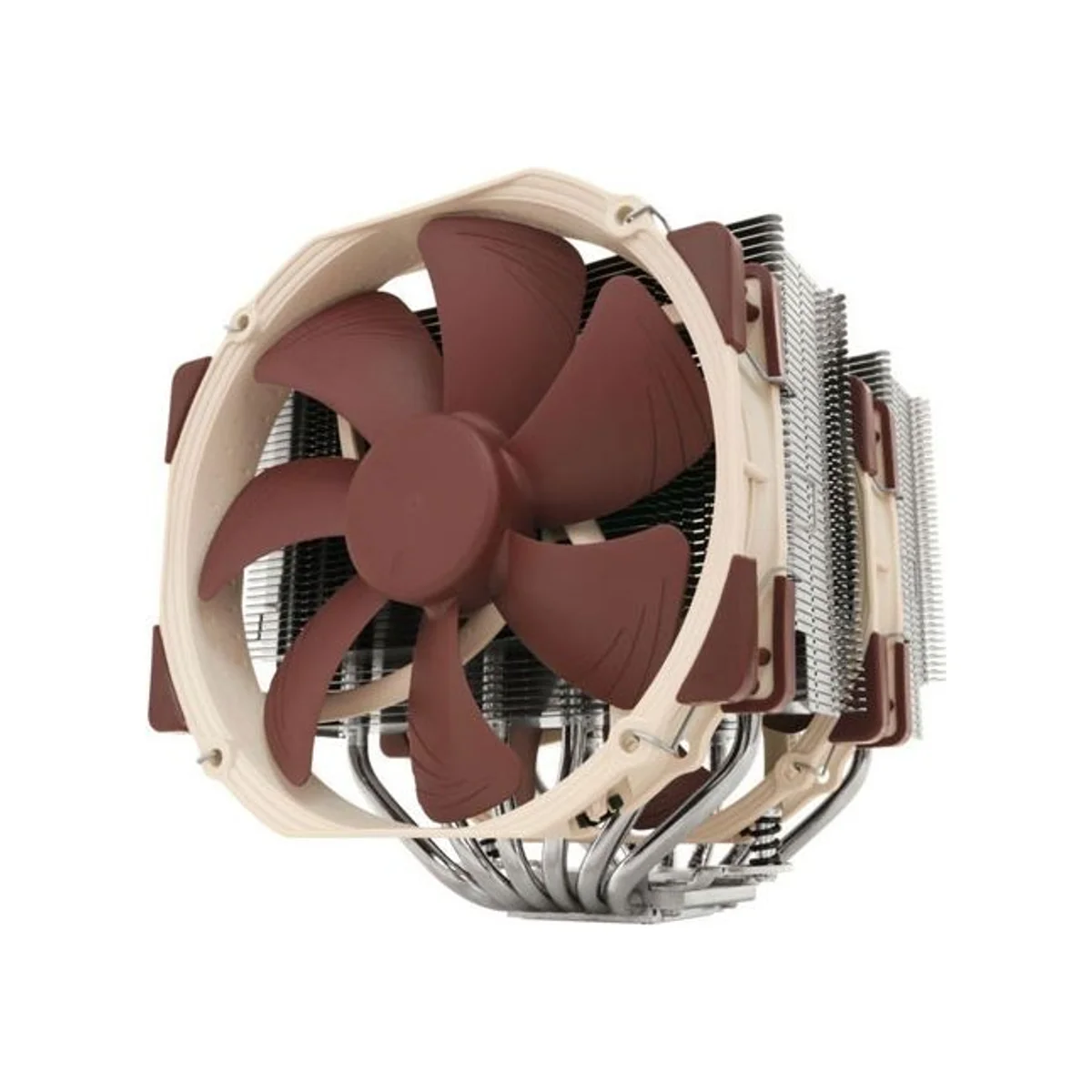Noctua NH-D15 D-Type Premium CPU Cooler with 2x NF-A15 PWM 140mm Fans - Brown - NH-D15