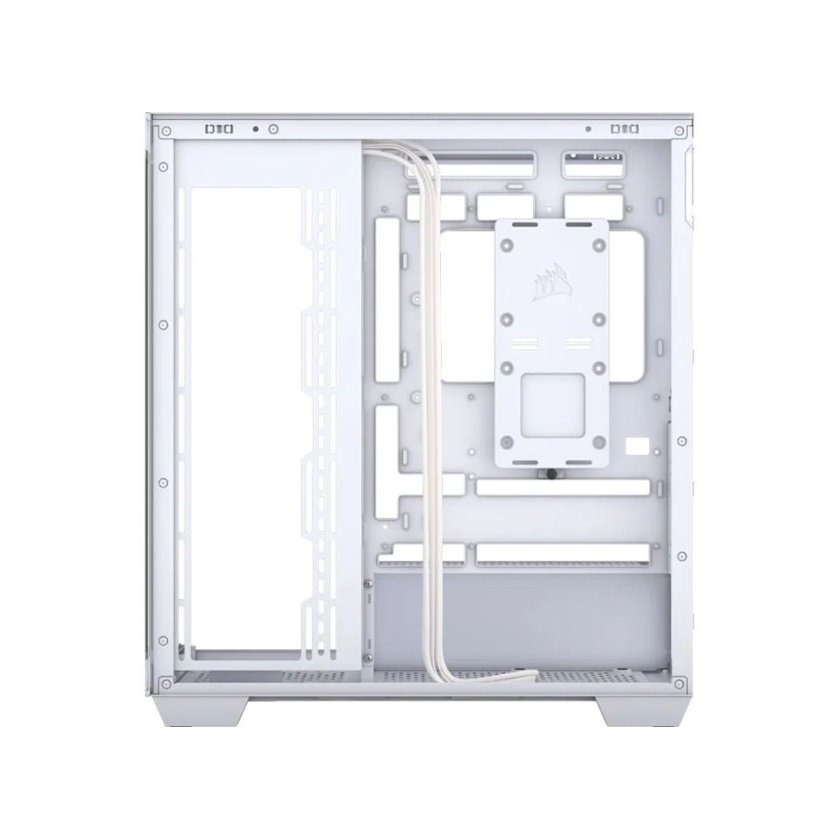 Corsair 3500X Tempered-Glass Mid-Tower E-ATX Gaming Case - White – CC-9011277-WW view 4