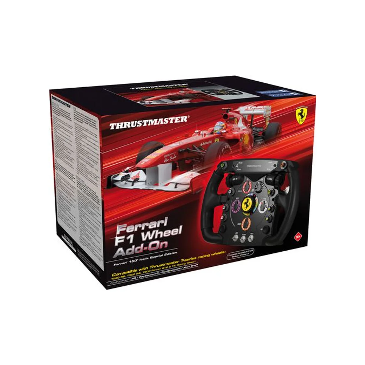 Thrustmaster Ferrari F1 Add-On Wheel - Black Racing Wheel Add-on - TM-WHL-ADDON-FRARI view 5