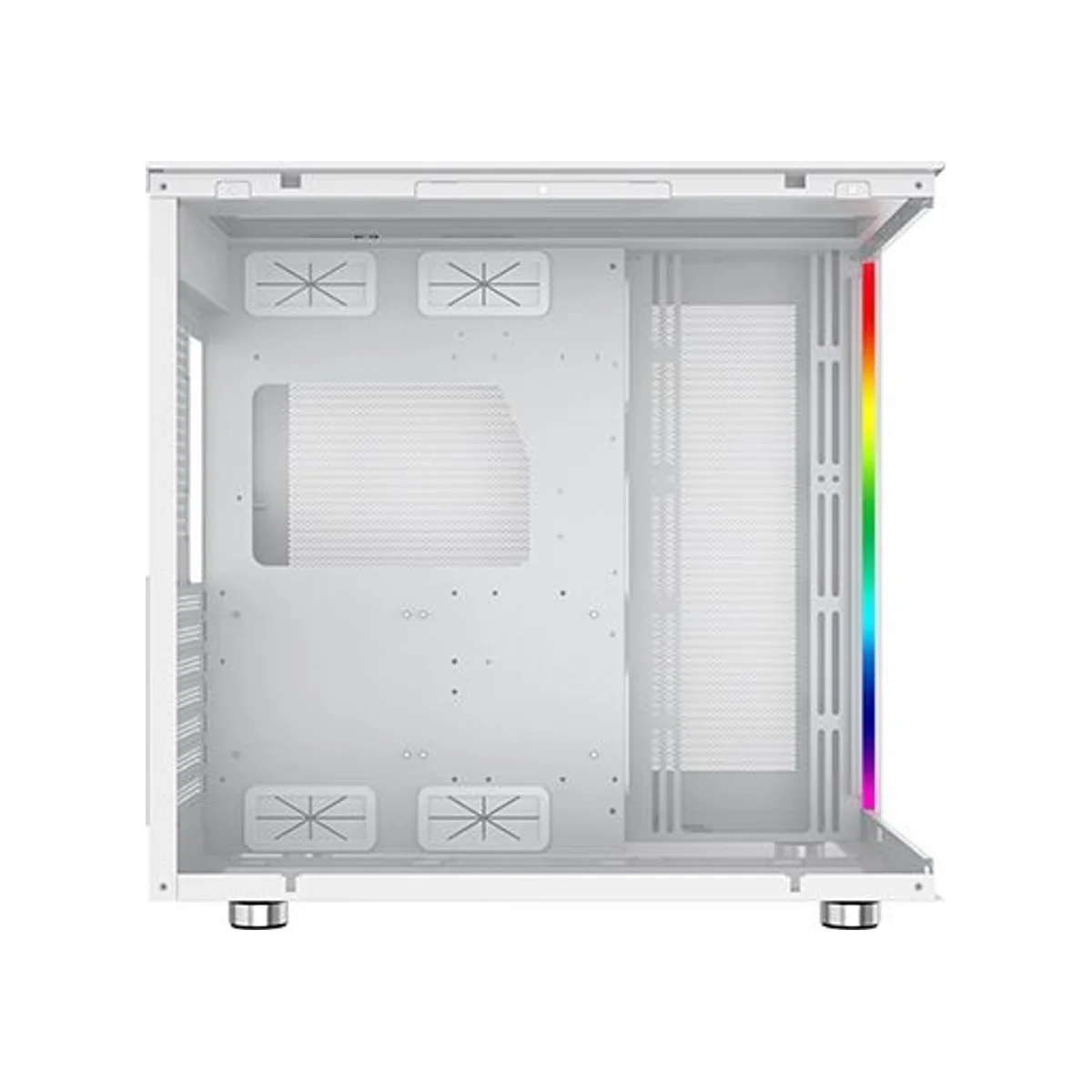 Xigmatek Aqua Ultra Air ARGB Mid-Tower ATX Gaming Case - White – EN41914 view 5
