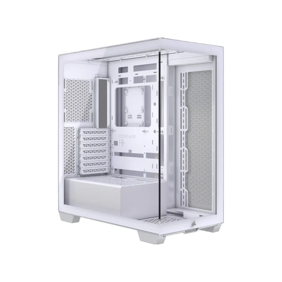 Corsair 3500X Tempered-Glass Mid-Tower E-ATX Gaming Case - White – CC-9011277-WW