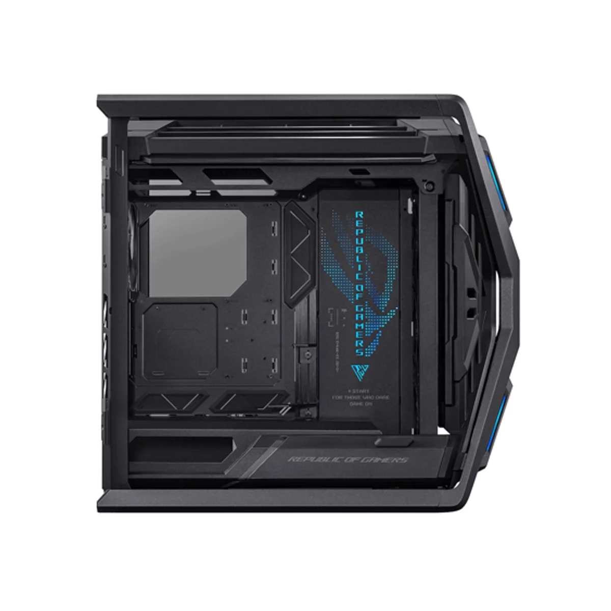 ASUS ROG Hyperion GR701 Tempered-Glass Full-Tower E-ATX Gaming Case - Black – 90DC00F0-B39000 view 3