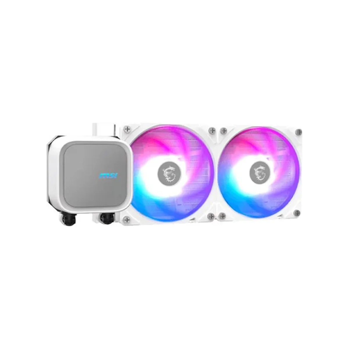 MSI MAG CORELIQUID A13 AIO 240mm CPU Liquid Cooler - White - 306-7ZWCA21-L80