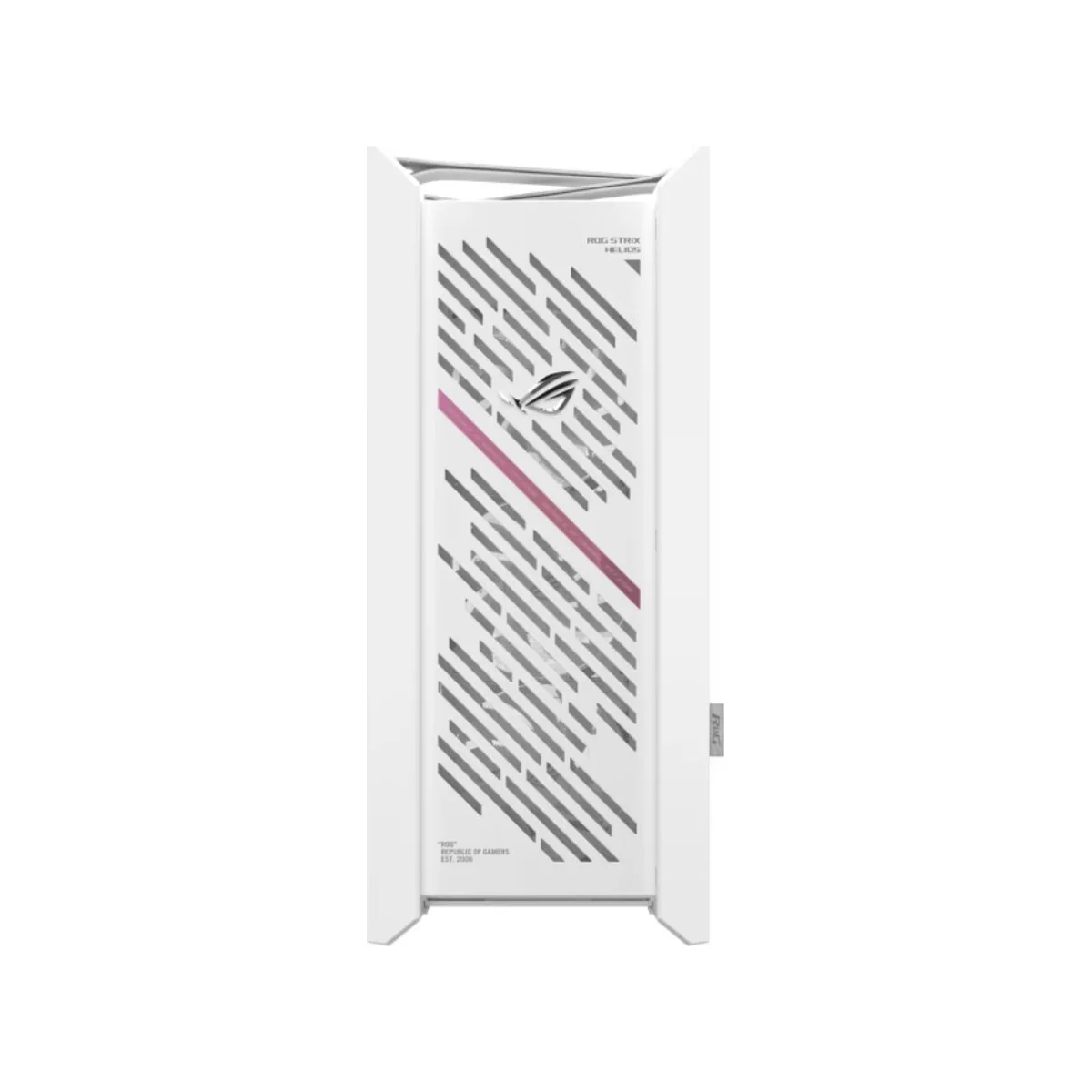 ASUS ROG Strix Helios II Tempered-Glass Mid-Tower ATX Gaming Case - White - 90DC00W3-B39000 view 2