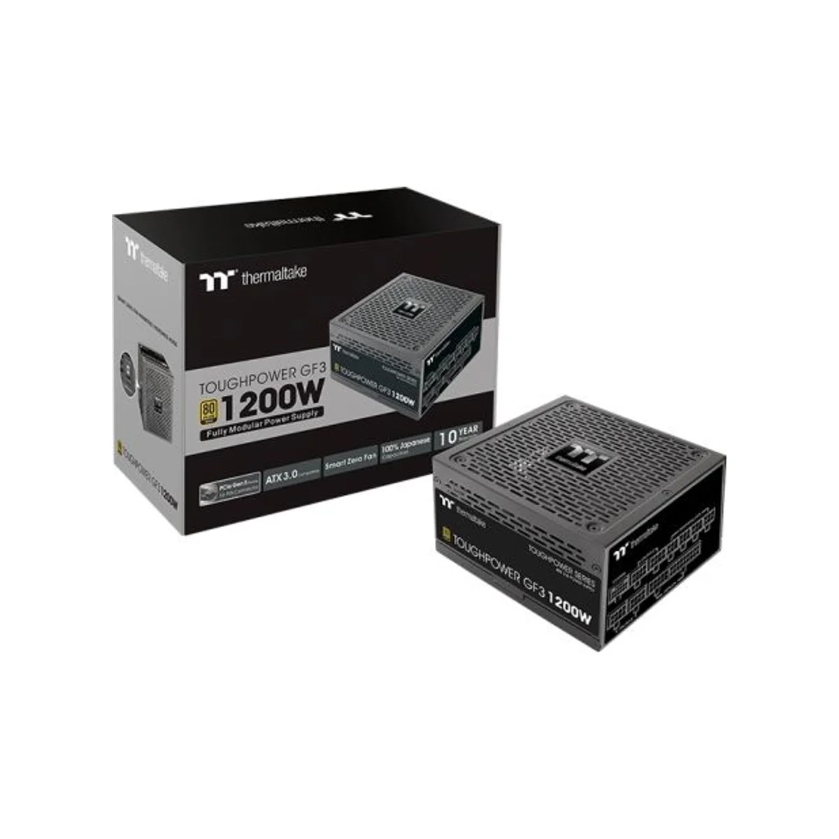 Thermaltake Toughpower GF3 1200W Gold PSU Black (1200W, ATX 3.0, PCIe 5.0 Ready) - PS-TPD-1200FNFAGx-4 view 7