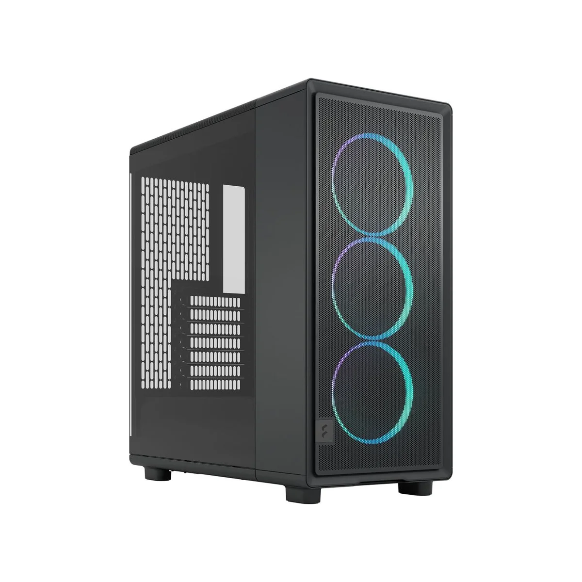 Fractal Design Epoch TG RGB Mid-Tower ATX Tempered-Glass 3 ARGB Fans Included Gaming Case - Black – FD-C-EPO1A-04