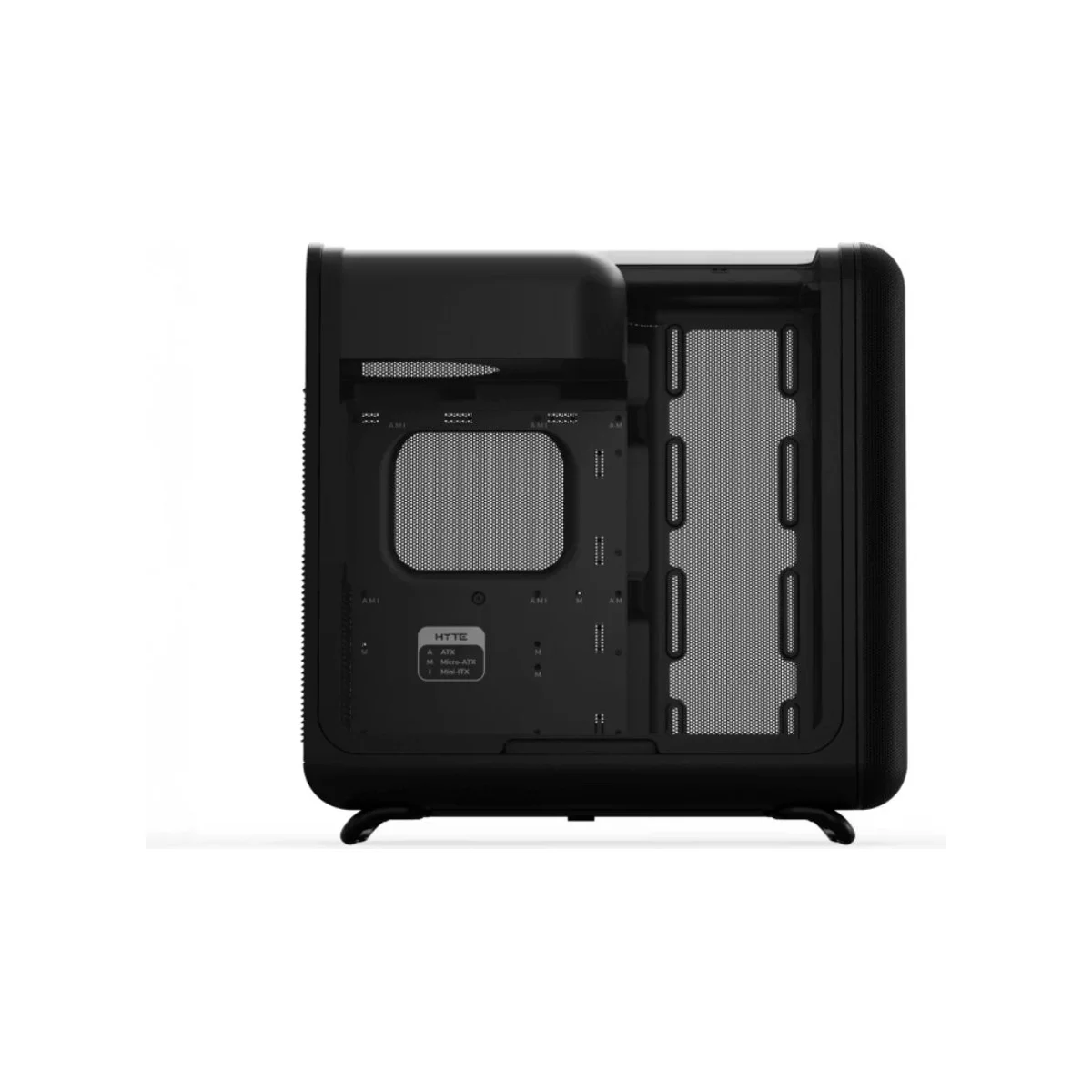 HYTE X50 Modern Performance Dual Tempered-Glass Mid-Tower E-ATX Gaming Case - Pitch Black - CS-HYTE-X50G-BB view 4