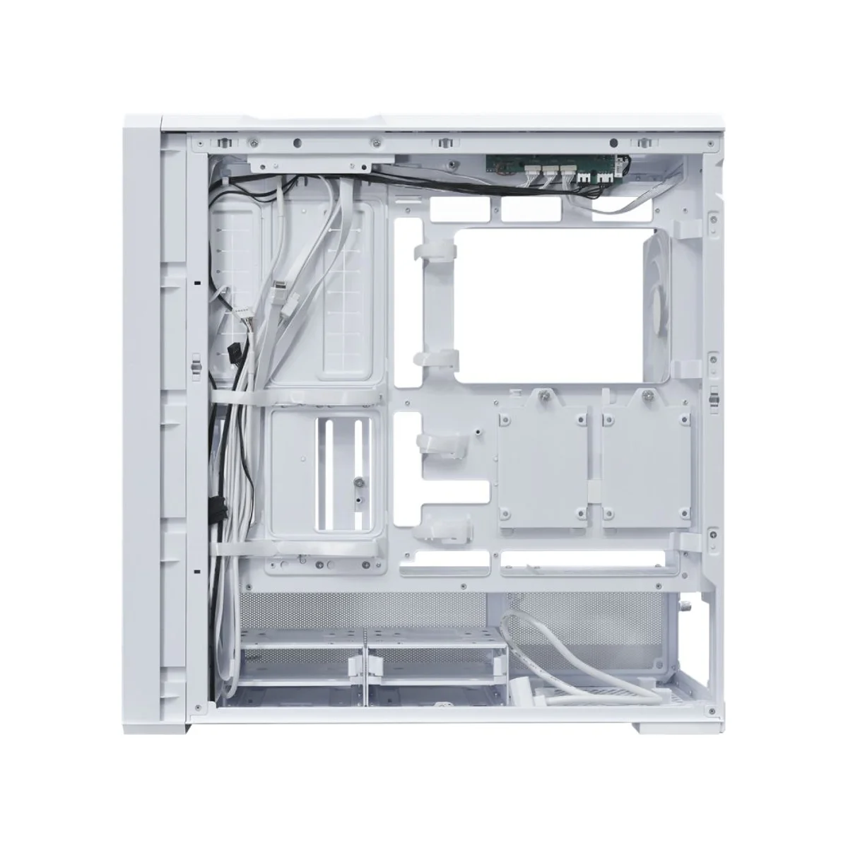 LIAN LI LANCOOL 217 Tempered-Glass Infinity Mirror Airflow Mid-Tower E-ATX Gaming Case - White 3 RGB Fans Included – G99.LAN217INFW.00 view 3