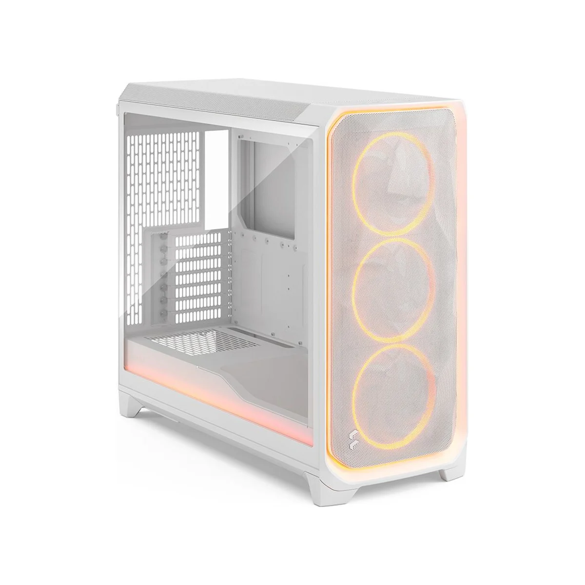 Fractal Meshify 3 XL Full-Tower E-ATX Gaming Case - White ARGB Lighting – FD-C-MES3X-05 view 2