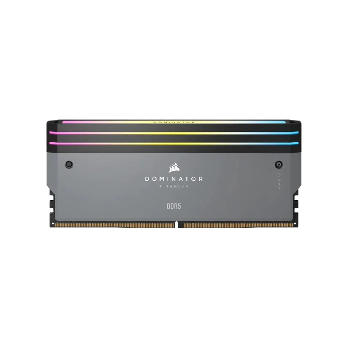 Corsair Dominator Titanium RGB 64 GB (2X32) DDR5 6000MHz RAM Memory (CL30, Grey) – cmp64gx5m2b6000z30