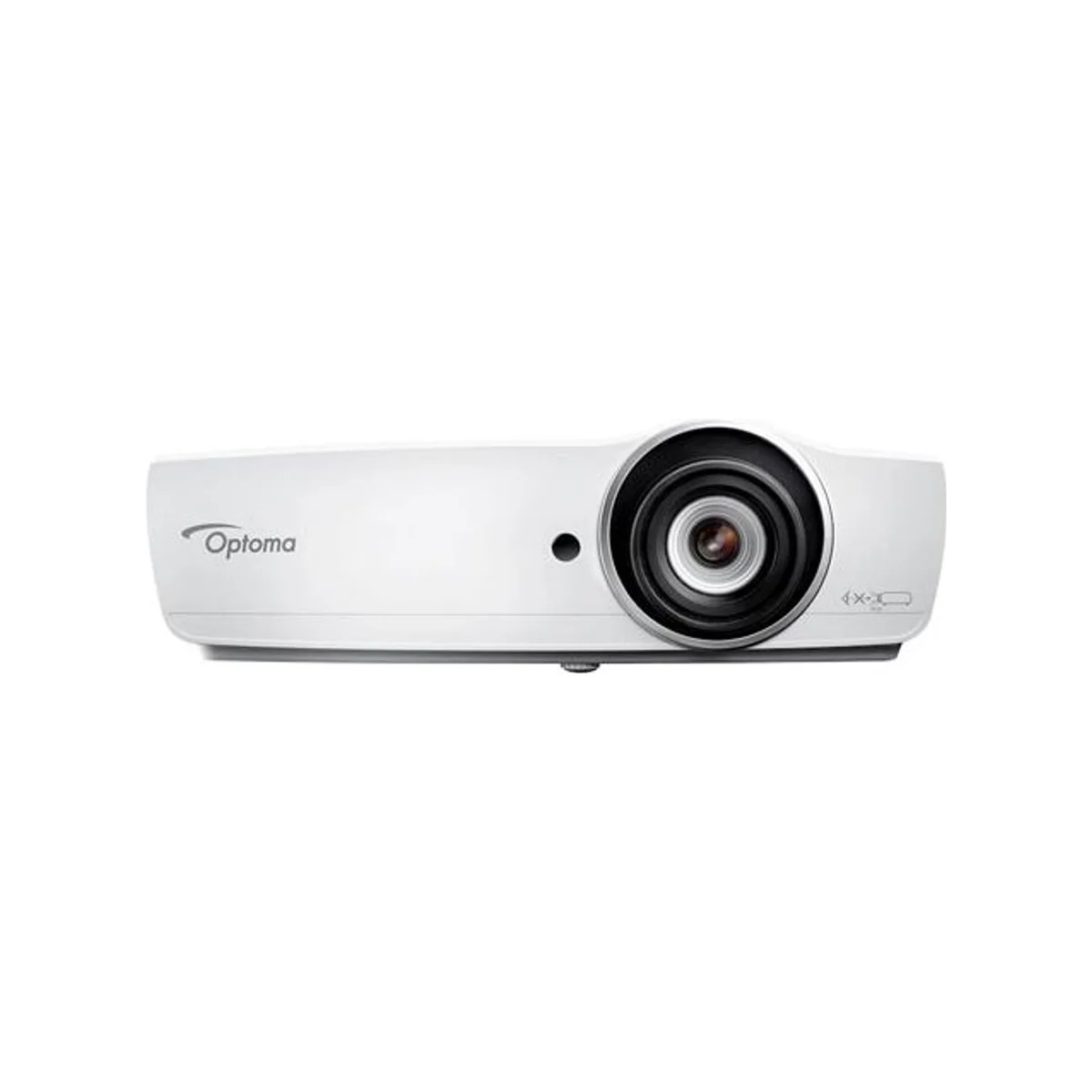 Optoma Full HD 1080p 3D DLP Portable Projector - White (5000 ANSI Lumens, 20,000:1 Contrast, 1.5x Zoom) - EH470 view 3