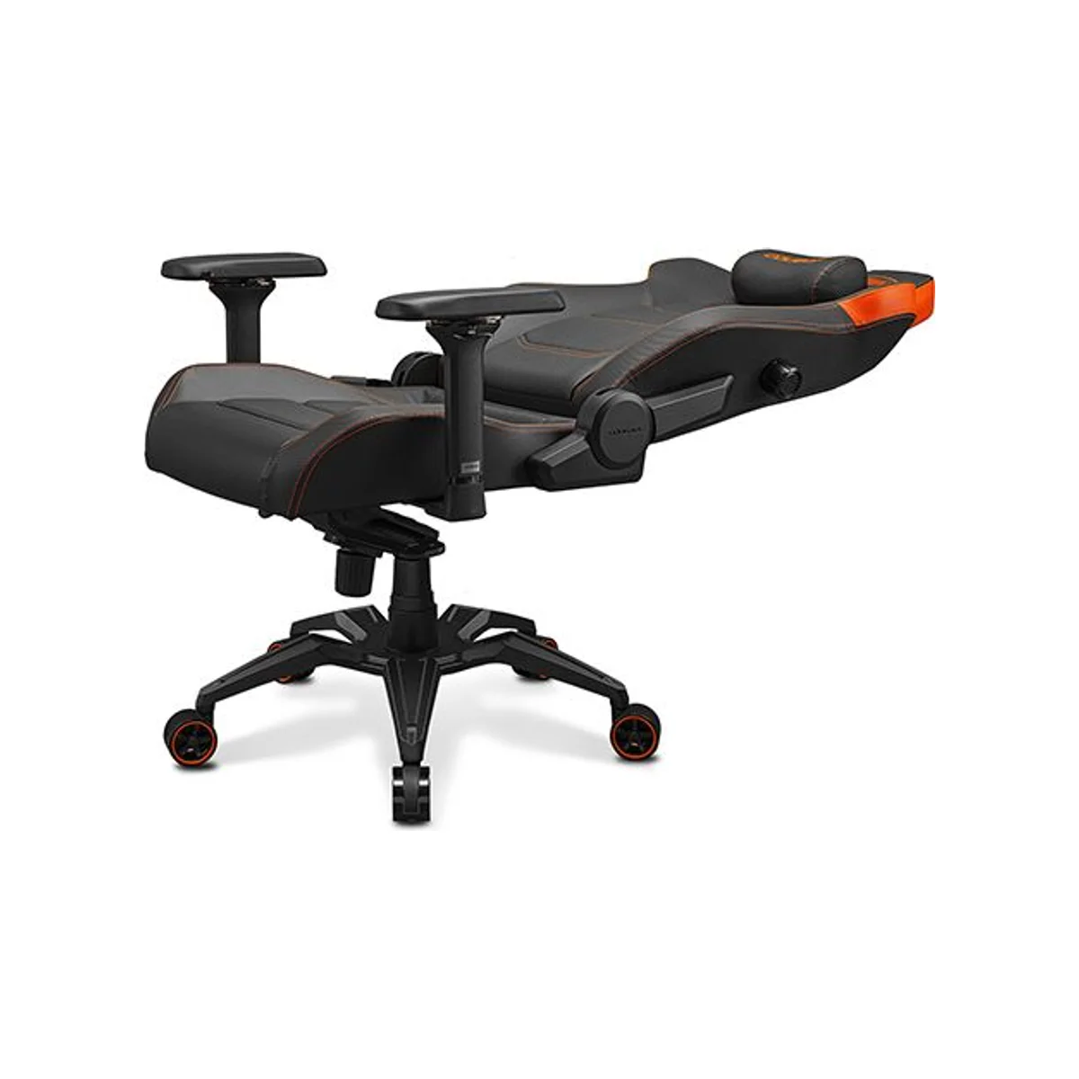 COUGAR ARMOR EVO PVC Leather Gaming Chair - Black/Orange (4D Armrest, Lumbar Support, Memory Foam) - 3MEVOORB.0001 view 5