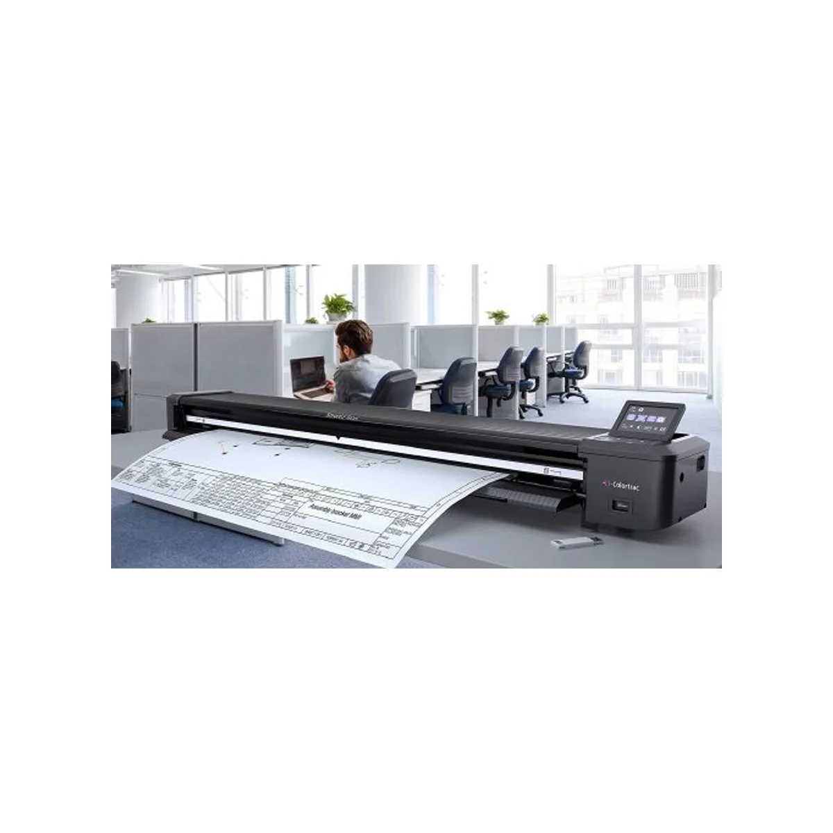 Colortrac SmartLF Scan! 36" A0 Portable Scanner (SingleSensor, 600 dpi, 36" Scan Width) - SmartLF-Scan!-36 view 4