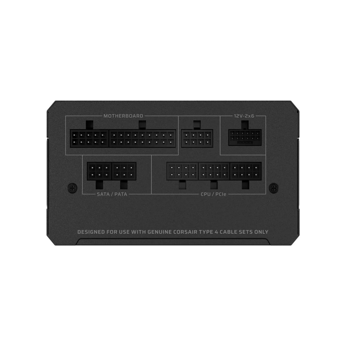 Corsair RMe Series RM1000e V3 Fully Modular ATX Power Supply - Black (1000W, Cybenetics Gold, ATX 3.1) - CP-9020297-UK view 4