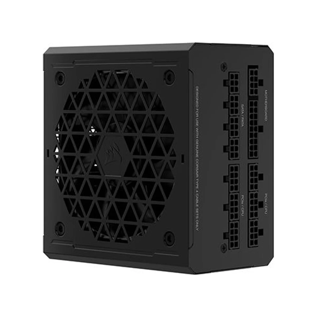 Corsair RM1000e 80 Plus Gold ATX 3.0 Fully Modular ATX Power Supply - 1000W, 120mm Fan, Fully Modular - CP-9020264-UK view 2