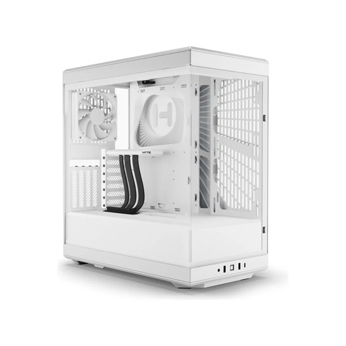 Hyte Y40 Mid-Tower ATX Gaming Case - White – CS-HYTE-Y40-WW