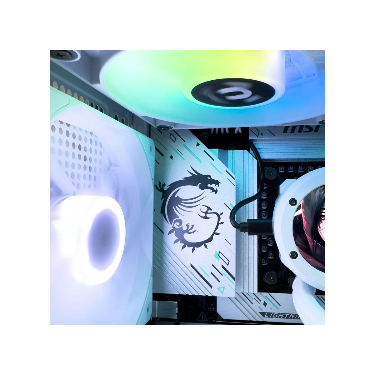 Gaming PC Crystal Ultra 7 265, 32 GB DDR5 RAM, RTX 5070 12GB GPU - Gaming_PC_Crystal view 5