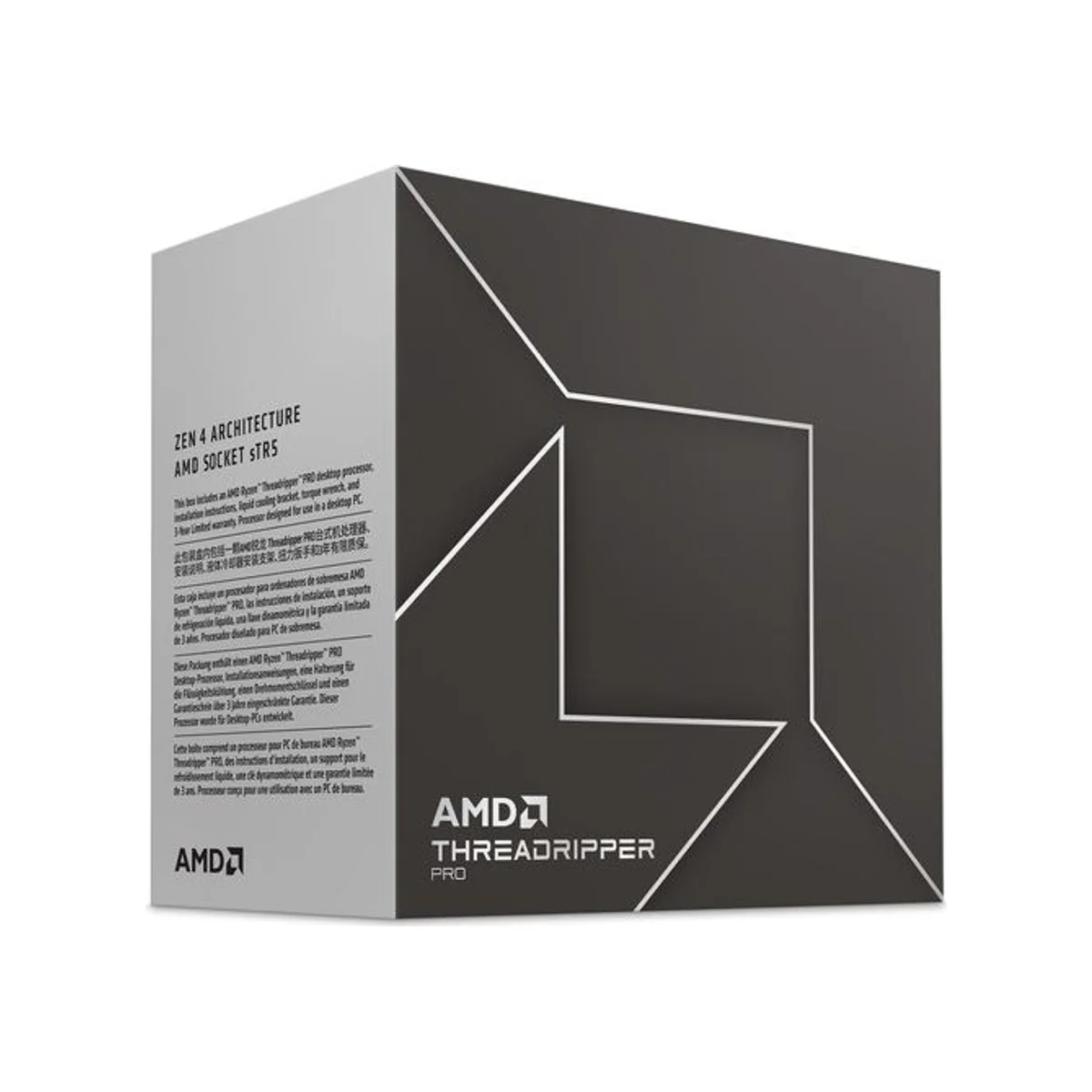 Ultra AI Station Workstation (Threadripper Pro 7995WX, 768GB DDR5 ECC, 2x A100 80GB) - Ultra_AI_Station view 3
