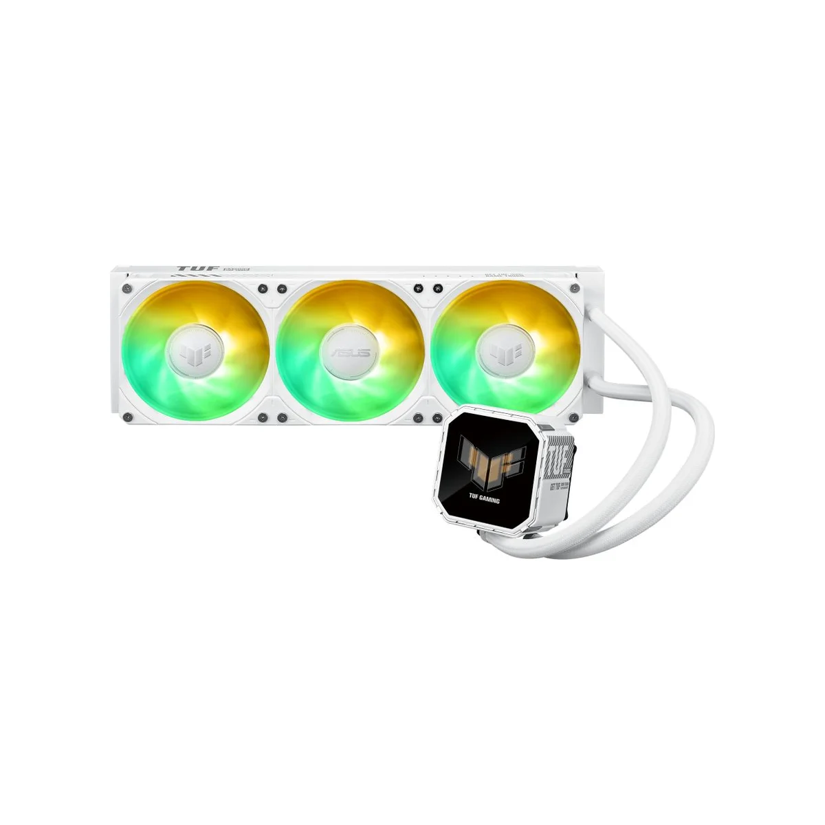 Asus TUF Gaming LC III 360 ARGB LCD CPU Liquid Cooler - White - 90RC01A2-B0EAY0