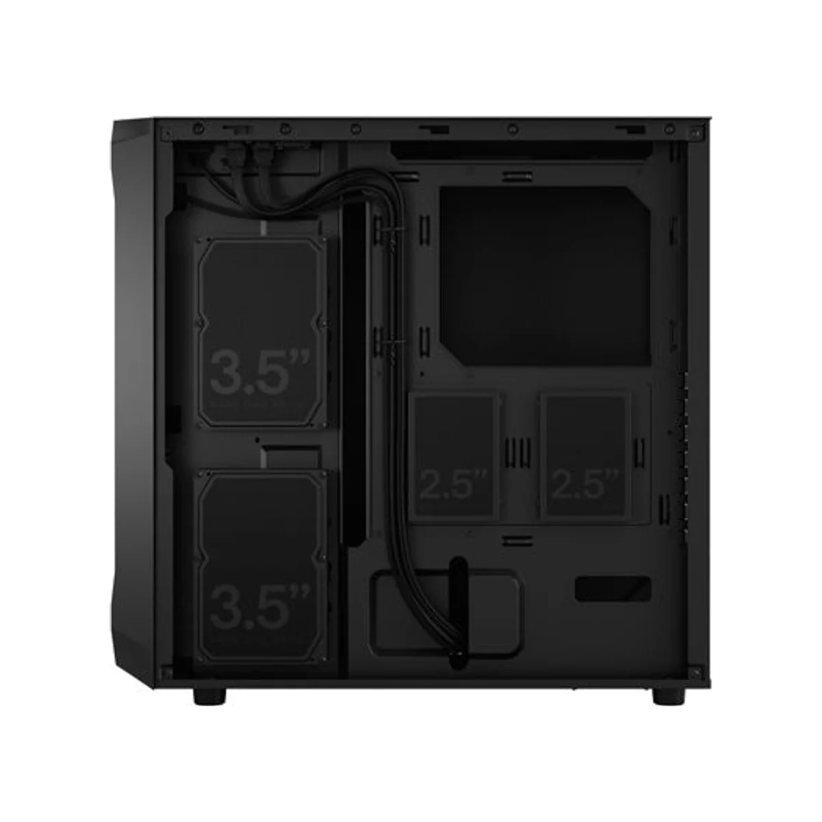Fractal Focus 2 Airflow Mid-Tower ATX Gaming Case - Black – FD-C-FOC2A-07 view 4