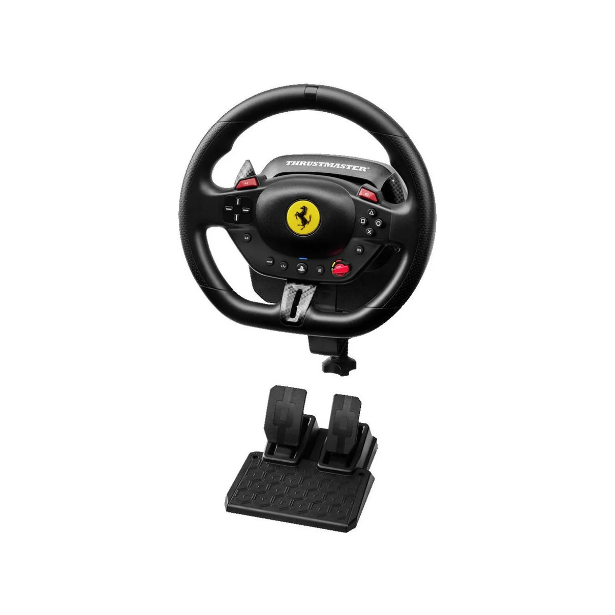 Thrustmaster T98 Ferrari 296 GTB Steering Wheel With Pedal Set Pack - Black - TM-WHL-T98FRARI296-GTB-P view 4