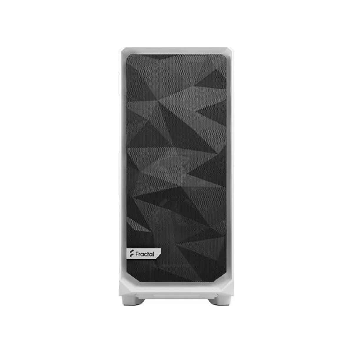 Fractal Design Meshify 2 Compact Tempered Glass Clear Tint ATX Mid Tower ATX Gaming Case - White 2x 120mm Fans – FD-C-MES2C-05 view 2