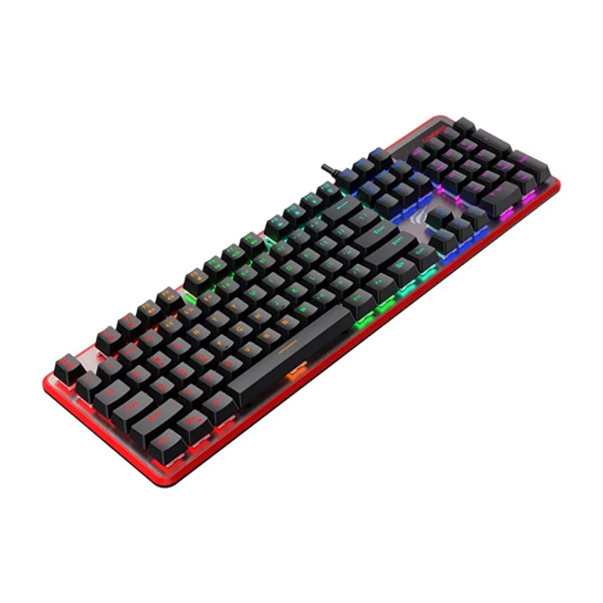 Havit KB870L GAMENOTE Mechanical Gaming Keyboard - Black/Red | KB870L view 4