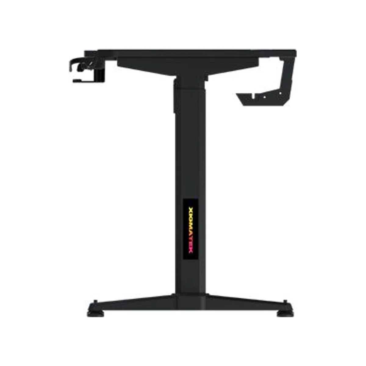XIGMATEK Apex Electric Height Adjustable Gaming Desk - Black (Single Motor, 140x60cm Desktop, 75-120cm Height) - EN48908 view 3