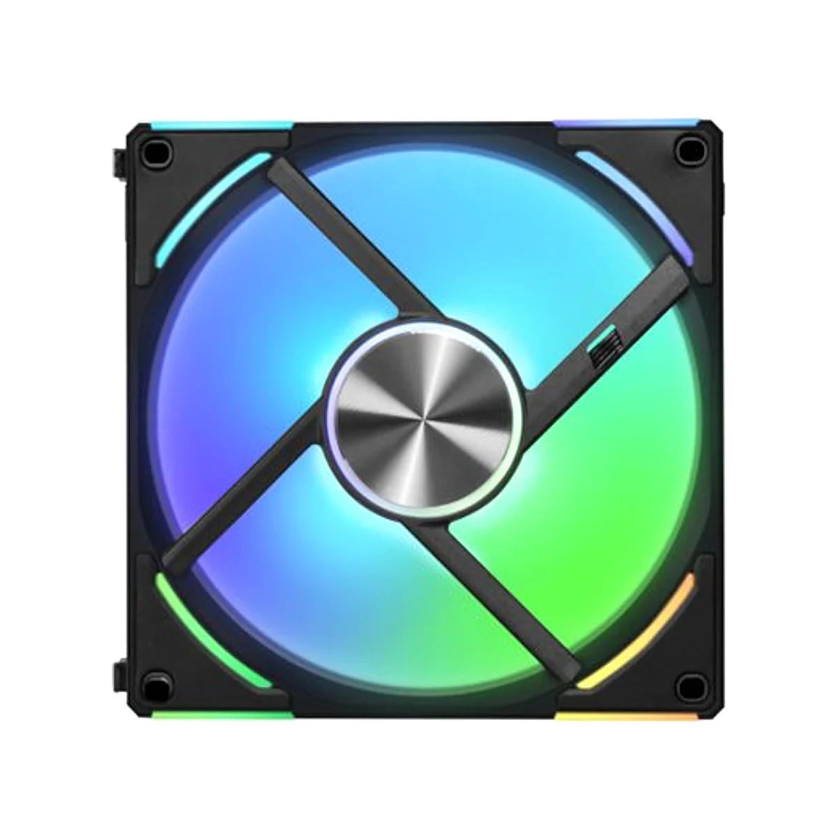 Lian Li UNI FAN AL120 V2 RGB 120mm Cooling Fan - Black - UF-AL120V2-1B view 2